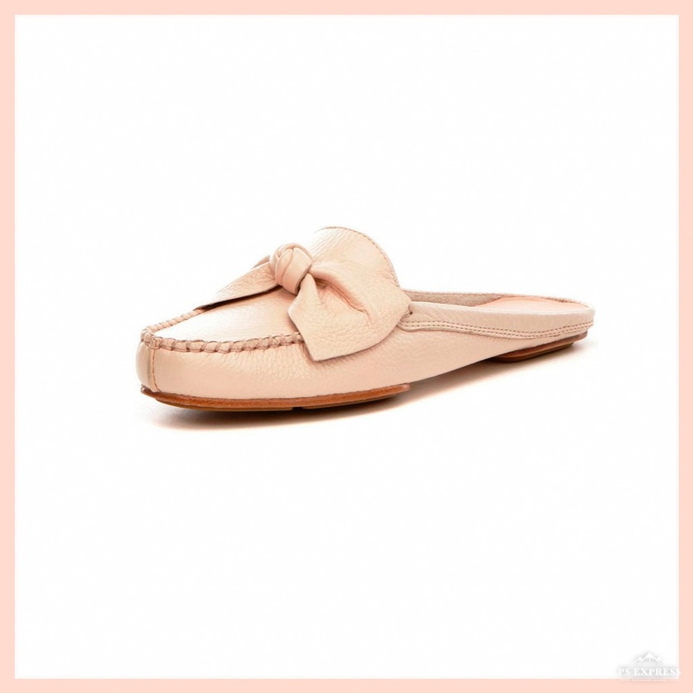 Kate Spade Mallory Bow Leather Mule